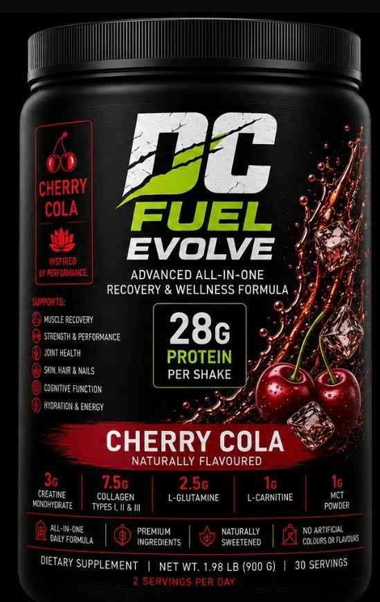 DC Fuel Evolve - Cherry Cola 900g (30 servings)
