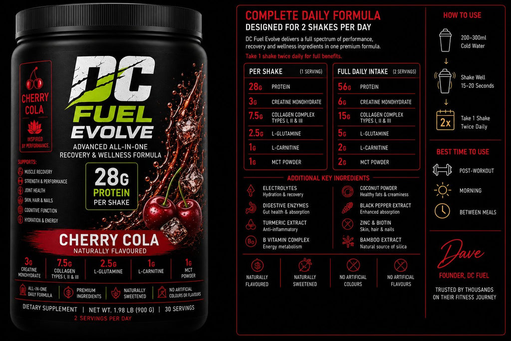 DC Fuel Evolve - Cherry Cola 900g (30 servings)