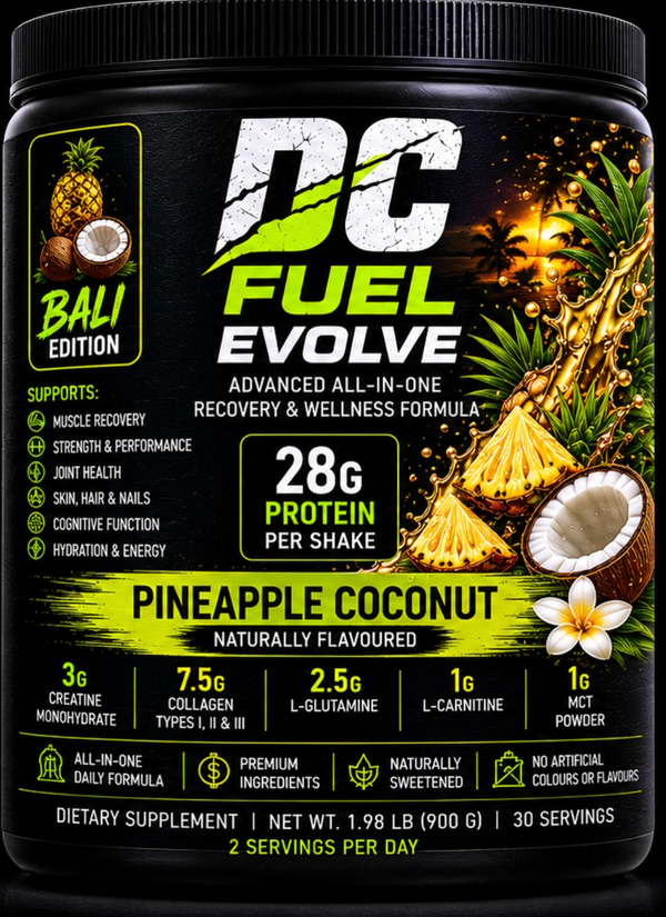 DC Fuel Evolve - Pineapple Coconut 900g (30 servings)